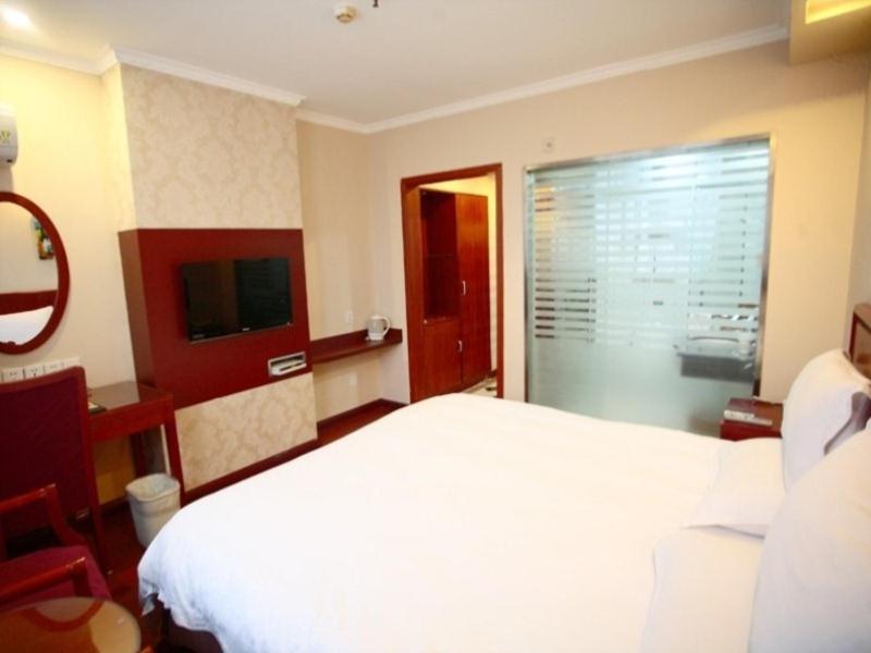 Greentree Inn Jiangsu Huaian Chuzhou Avenue Business Hotel Хуайан Екстериор снимка