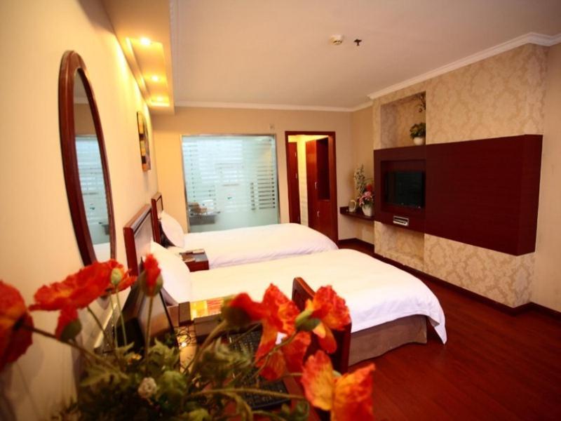 Greentree Inn Jiangsu Huaian Chuzhou Avenue Business Hotel Хуайан Екстериор снимка
