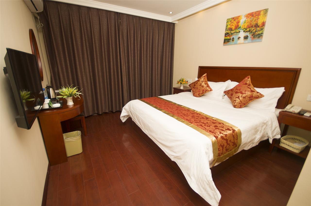 Greentree Inn Jiangsu Huaian Chuzhou Avenue Business Hotel Хуайан Екстериор снимка