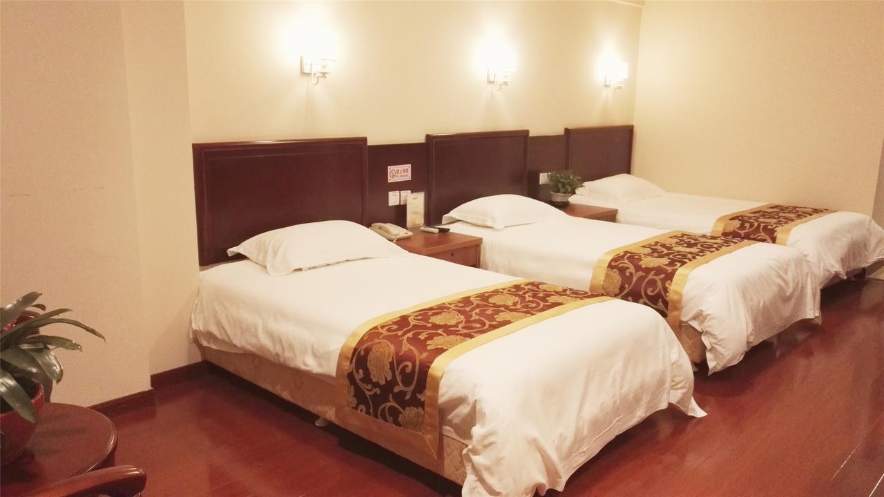 Greentree Inn Jiangsu Huaian Chuzhou Avenue Business Hotel Хуайан Екстериор снимка